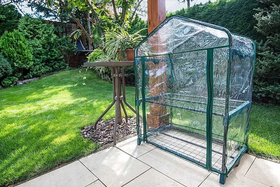 Szklarnia 69X49X95 Folia Pvc Metalowa Konstrukcja