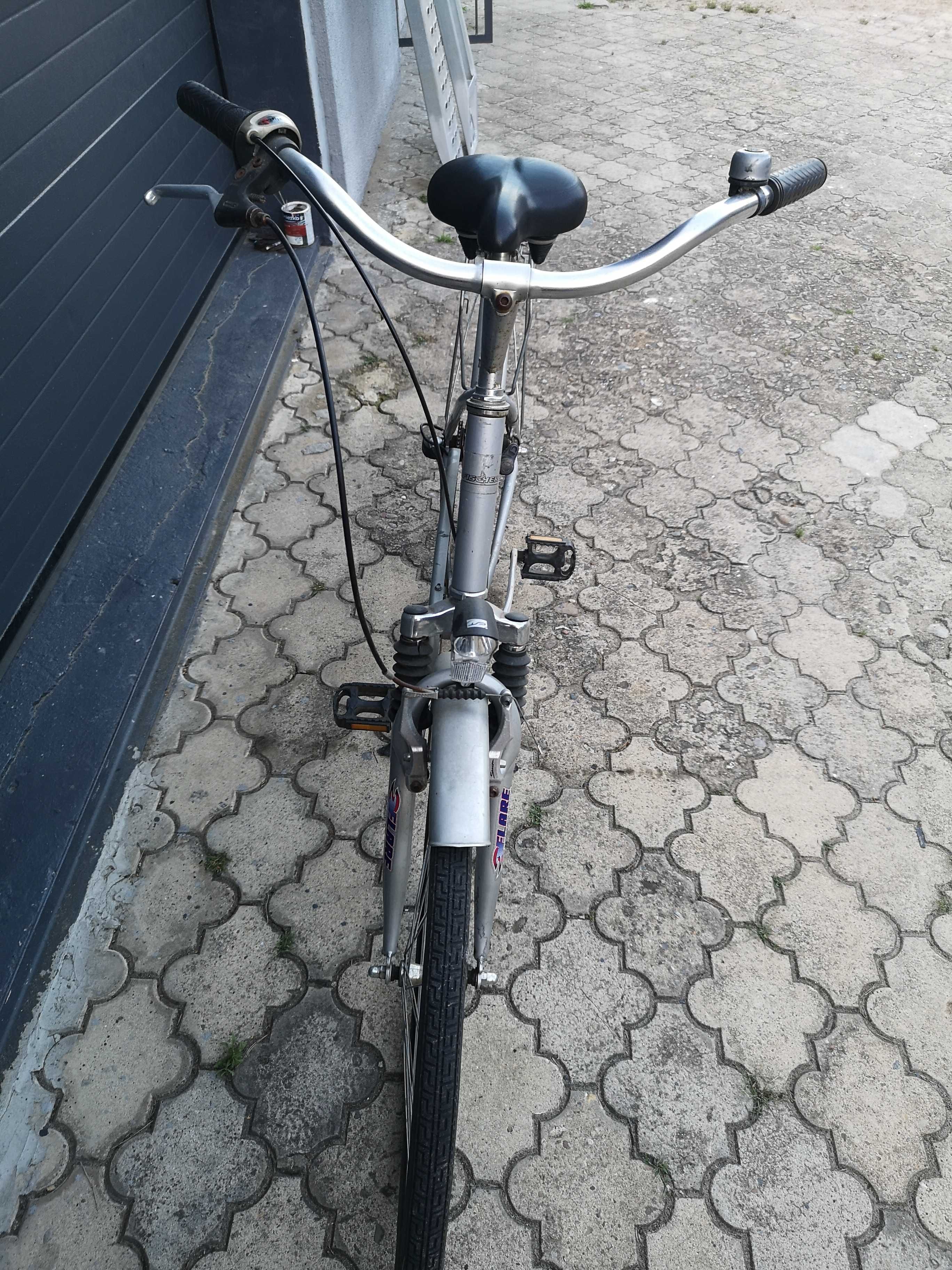Damka Rower Fischer Alu 28" 7 biegów w paście oświetlenie Aluminiowy