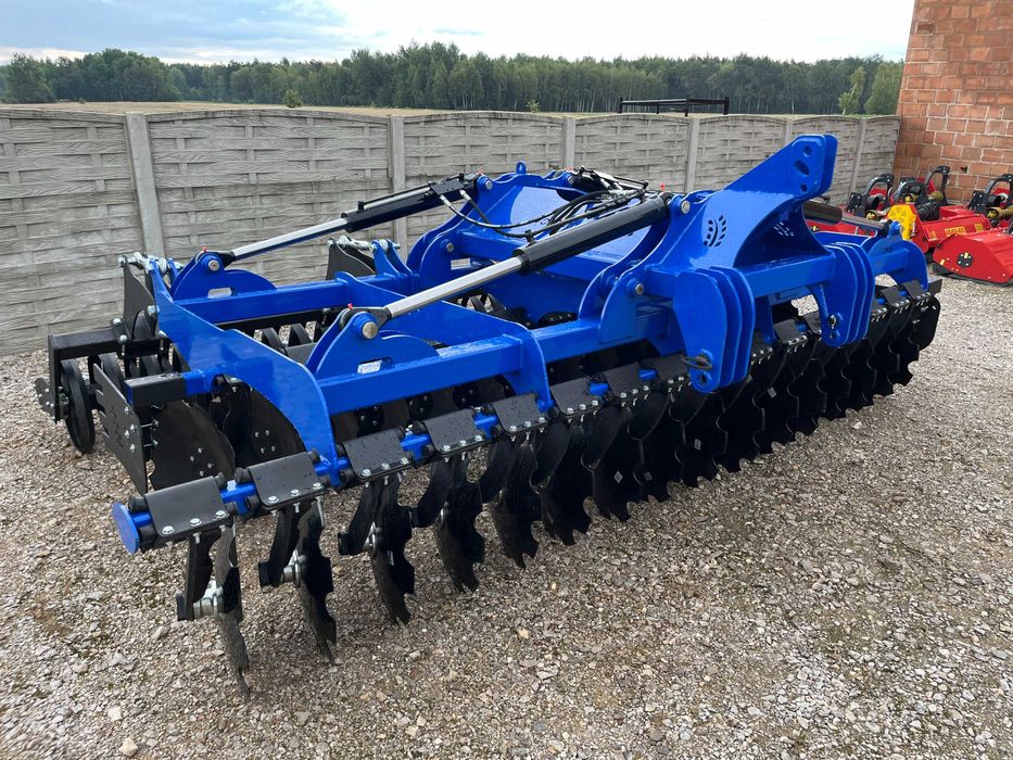 Brona talerzowa talerzówka hydrauliczna składana 4m 5m NOWA / Woj-Tech