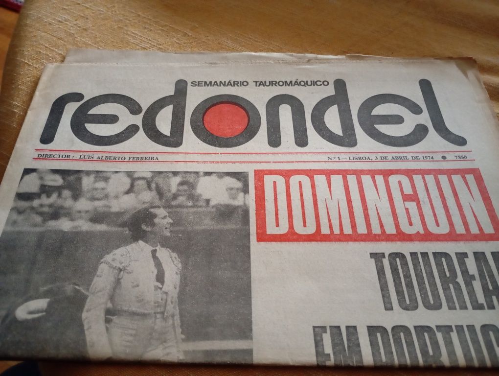 Primeiros números revistas e jornais