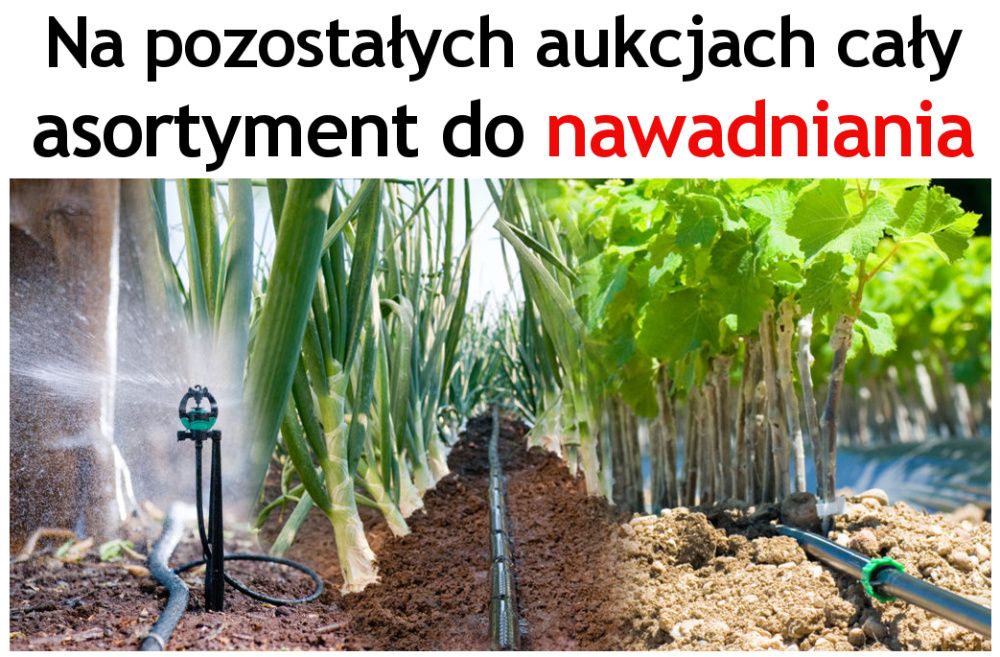 Taśma nawadniająca X-tape T-tape 15cm truskawka malina linia 1000 L