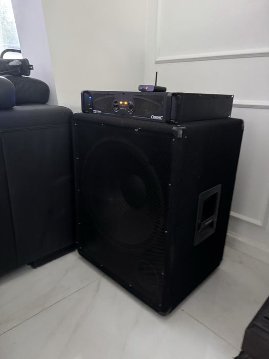 Glosnik basowy OMNITRONIC BX-1850 Subwoofer pasywny 1200W wzmacniacz
