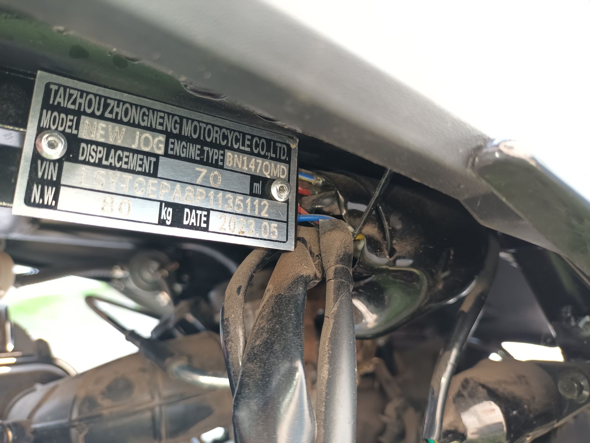 Продам мопед MODEL NEW JOG 80 CC

NEW JOG