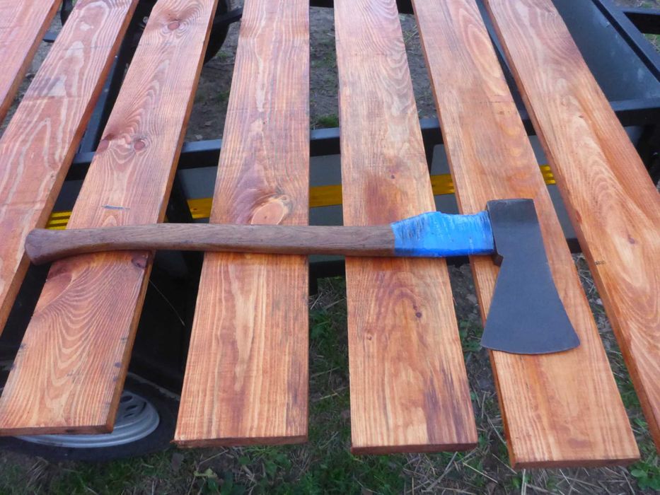 kuta GRUNSPECHT wojskowa siekiera Niemiecka 1600g antyk OCHSENKOPF