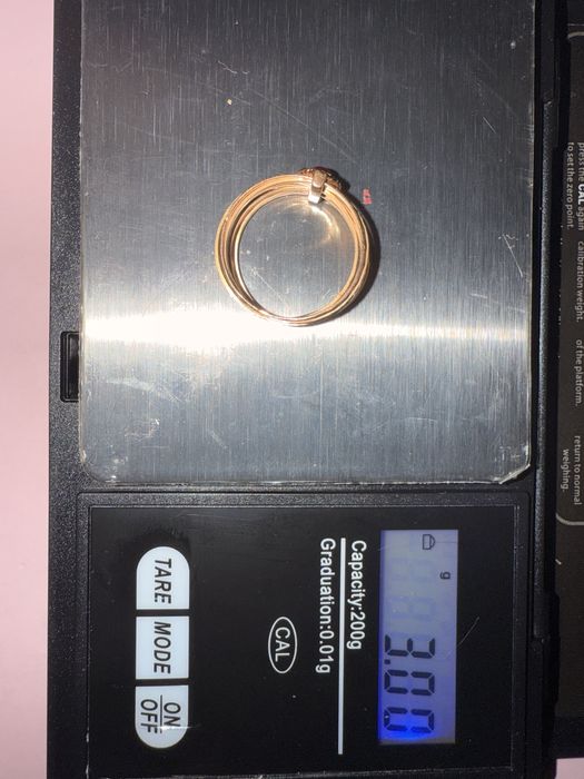 Anel 7 escravas em ouro 19,2k