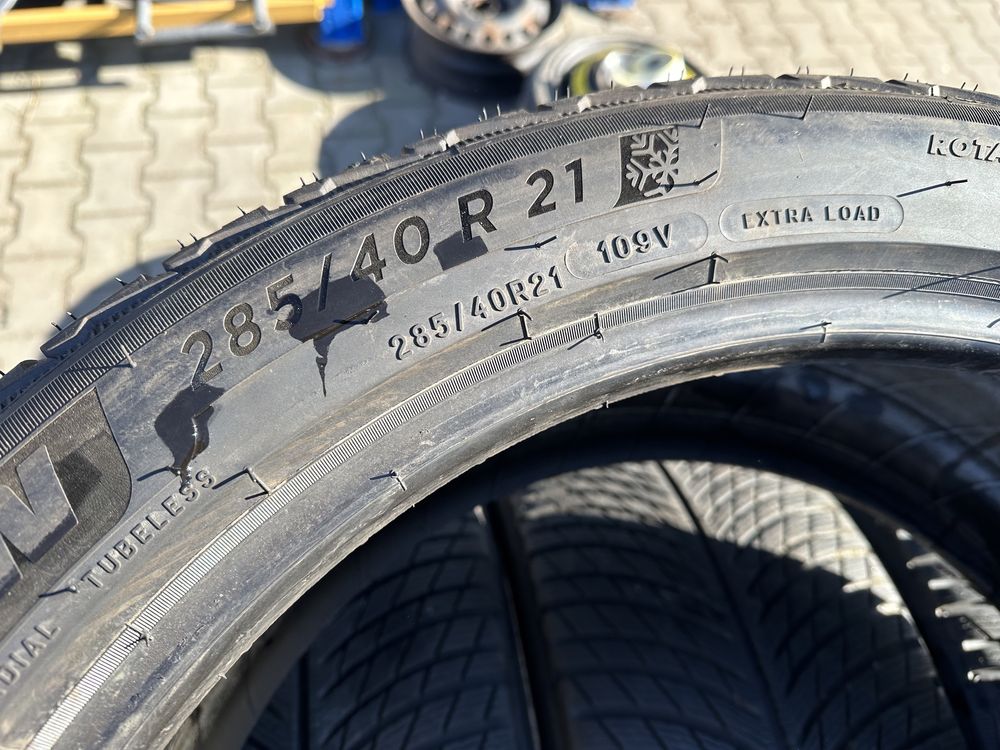 285/40r21 zima nowe demo michelin