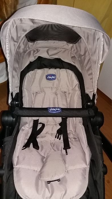 chicco urban crossover(carrinho completo + base isofixfast) Novo preço