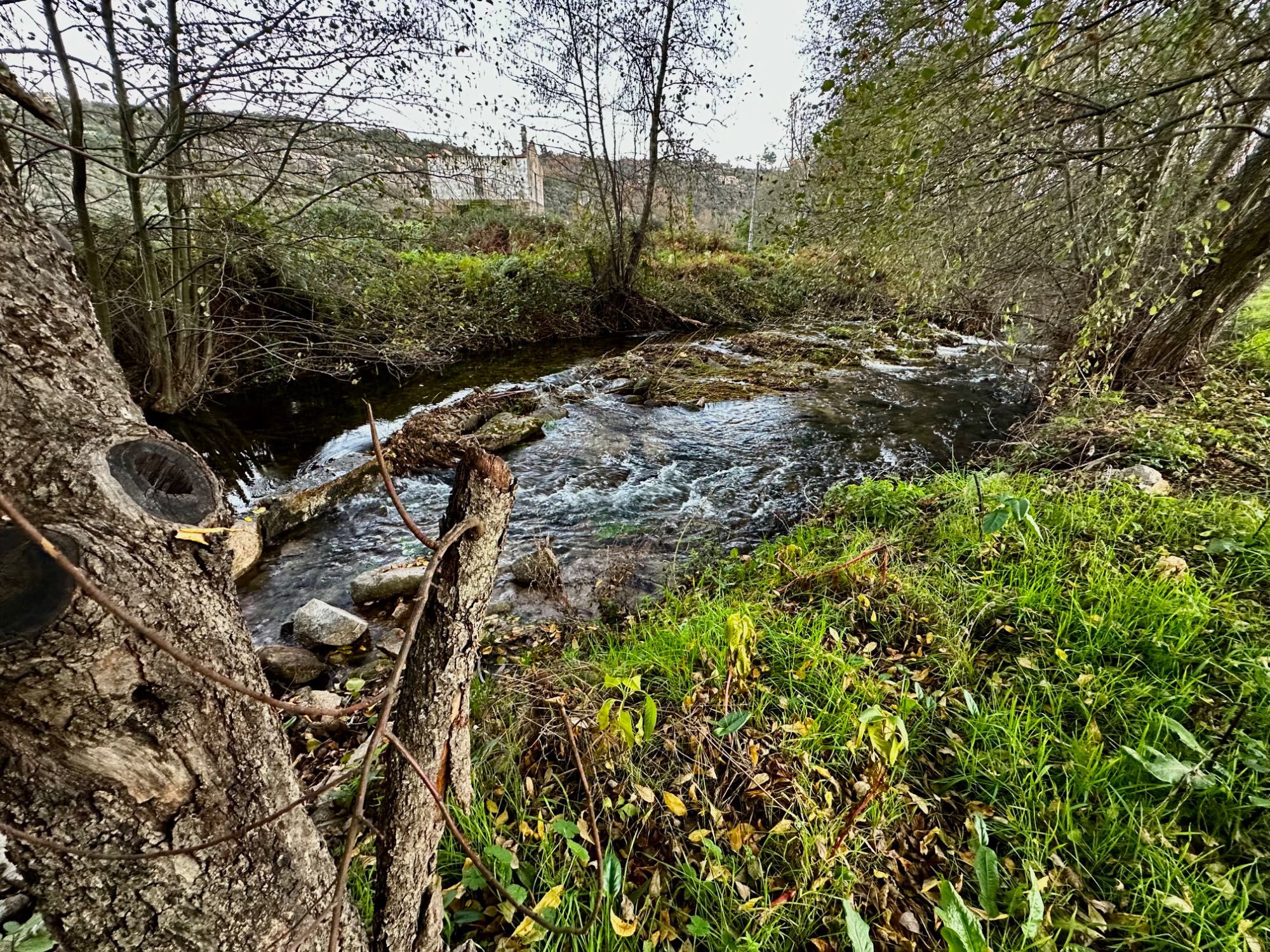 Traditional Stone House with Farmland – Peaceful Rural Setting