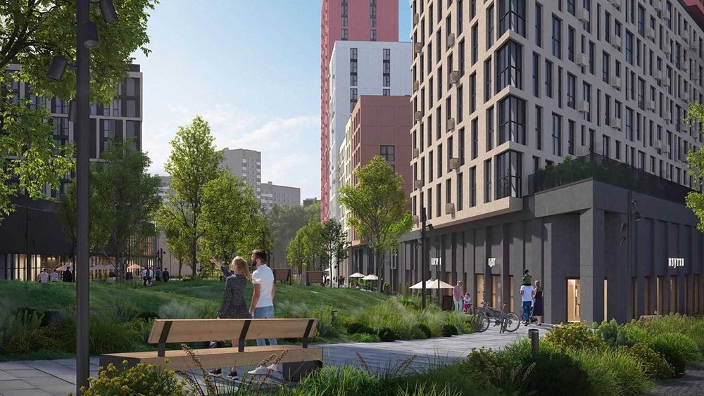 2-кімнатна квартира 58,58 м² з гардеробом і терасою ЖК Brother