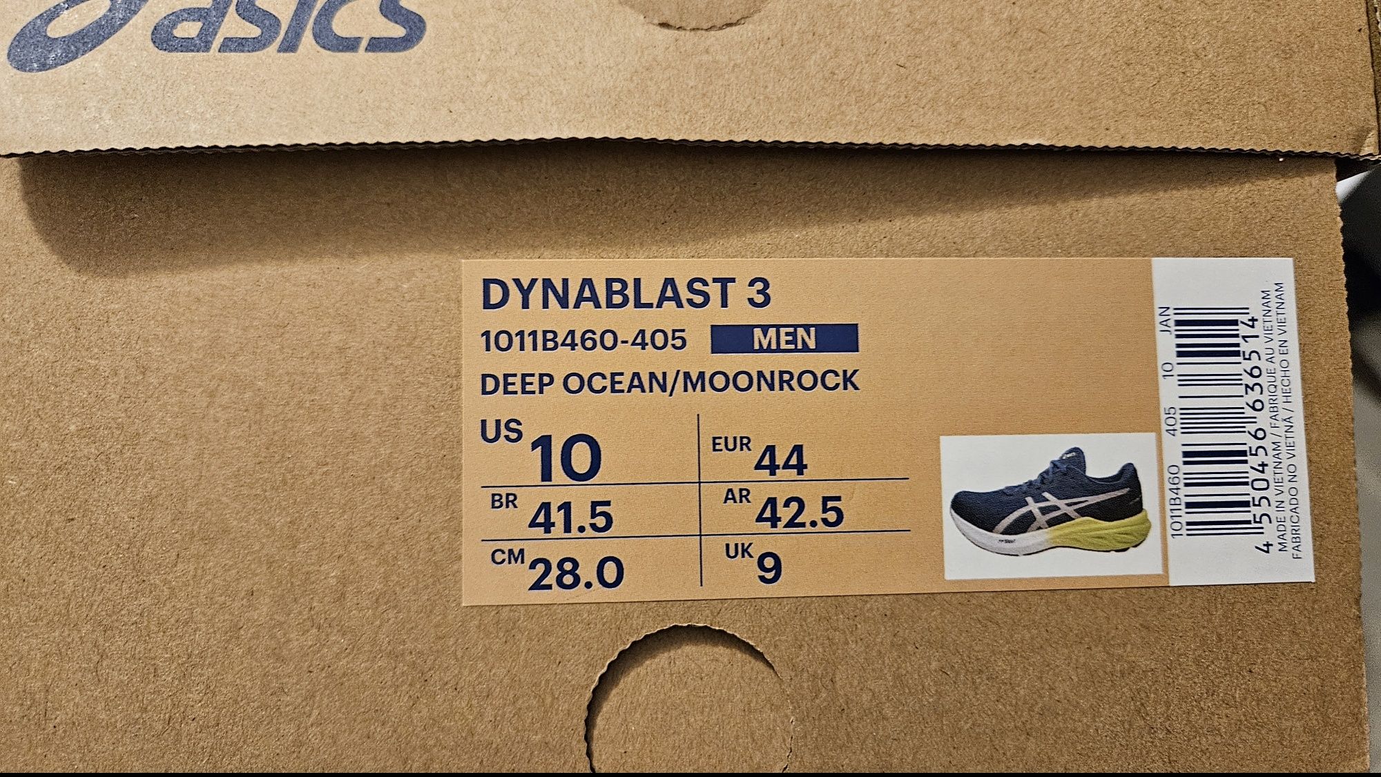 Wyprzedaż!!! Buty sportowe męskie. Asics.  Rozmiar 44.