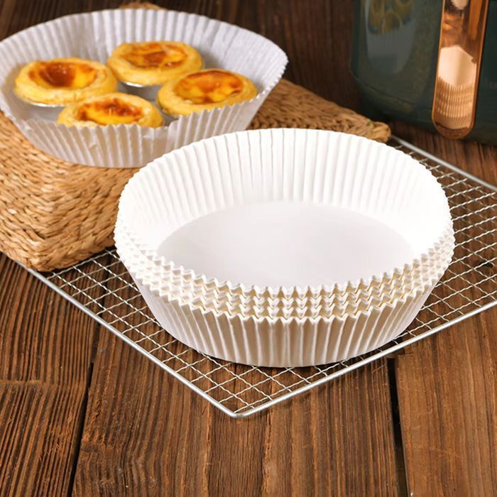 Wkład papierowy do frytkownicy AIR FRYER Do Pieczenia Okrągły 50szt