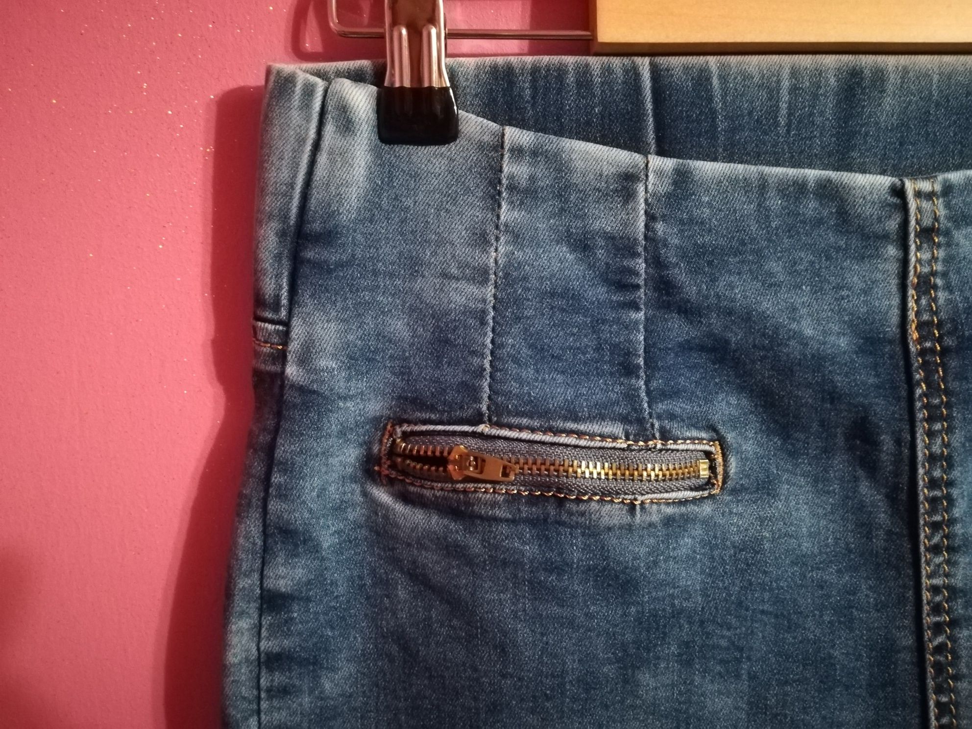 Spodnie damskie M/28 MISS RJ niebieskie jeans