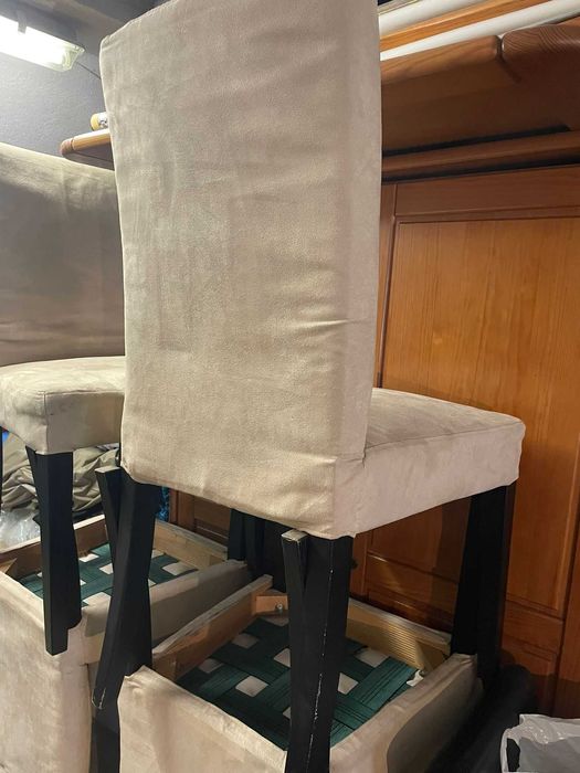 conjunto de 6 cadeiras de jantar