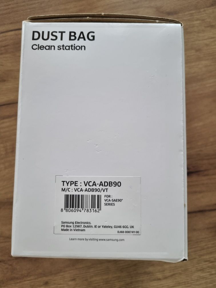 worki do odkurzacza stacji czyszczącej Samsung