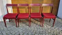 4x krzesło GFM 104 E Homa Design PRL lata 60