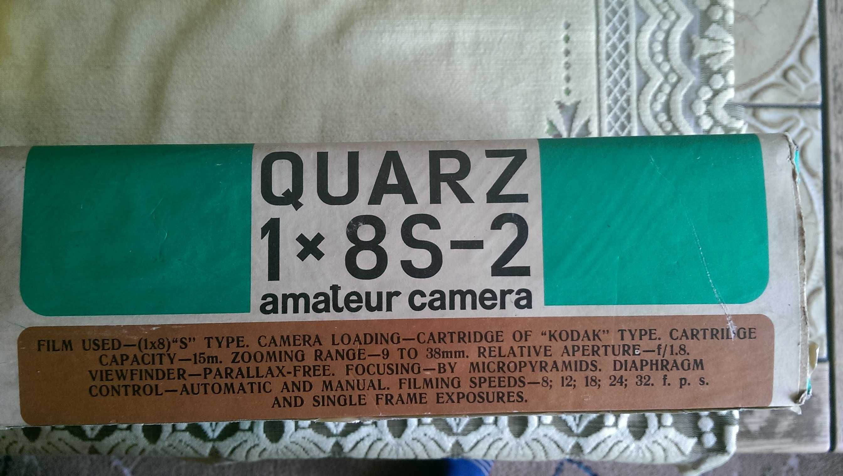 Kamera QUARZ 1x8s-2 UNIKAT PRL