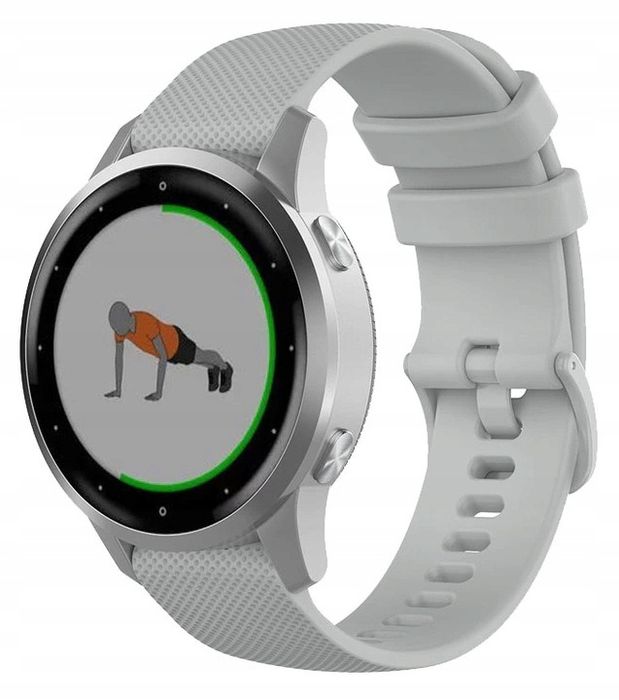 Pasek Silikonowy Do Smartwatcha Uniwersalny 22Mm