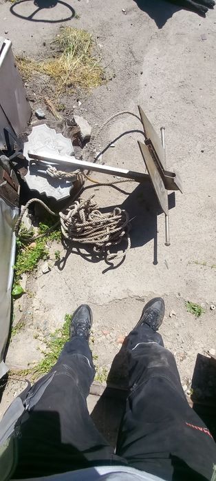 Якорь нержавейка Danforth-20кг .