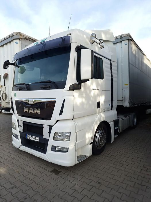 MAN TGX  ciągnik siodłowy MAN low deck 18.480 manual