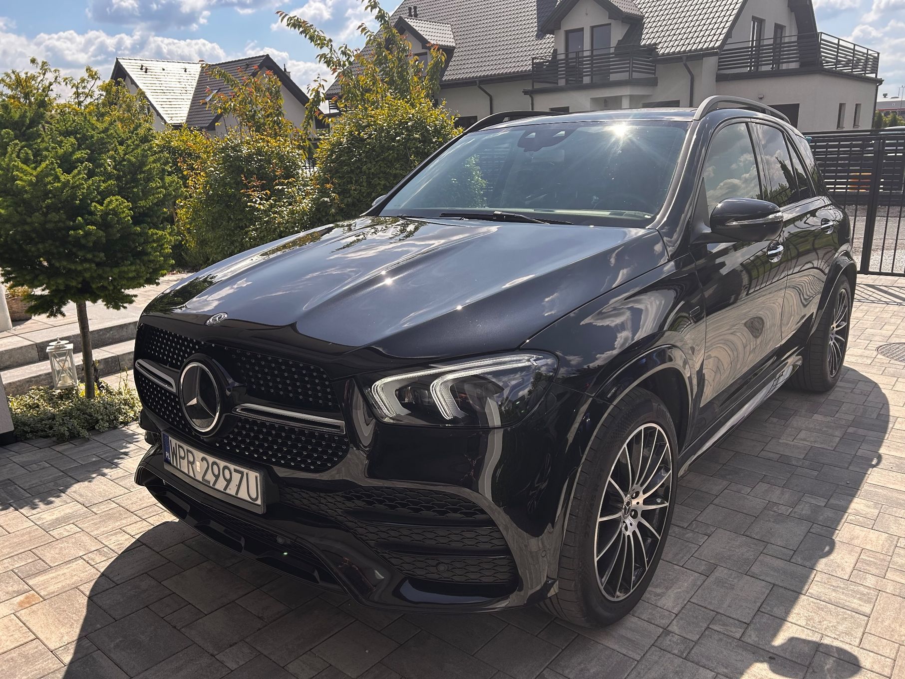 Mercedes-Benz GLE Head up, panorama, AMG line, 21’, bezwypadkowy