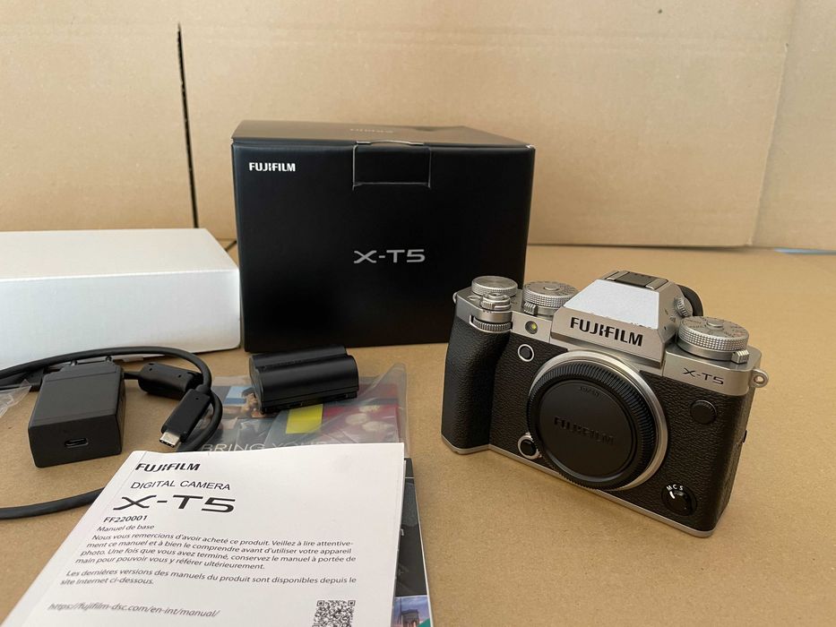 Fujifilm X-T5 Bezlusterkowiec Silver Komplet Gwarancja Promocja !