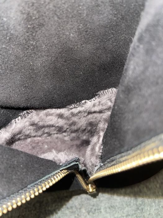 Ботинки замшовые зимние