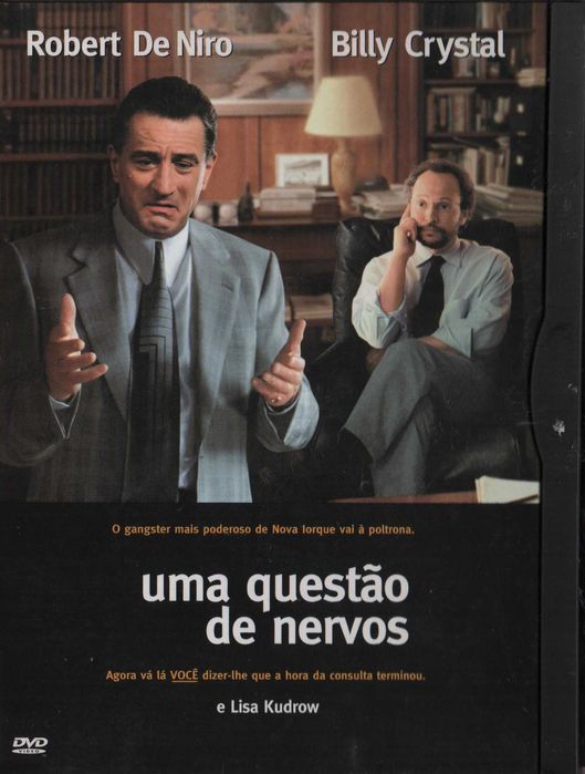 Dvd Uma Questão de Nervos -comédia -Robert DeNiro/Billy Crystal-extras