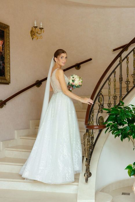 Садебное платье Swarovski