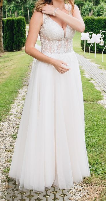 Używana suknia ślubna