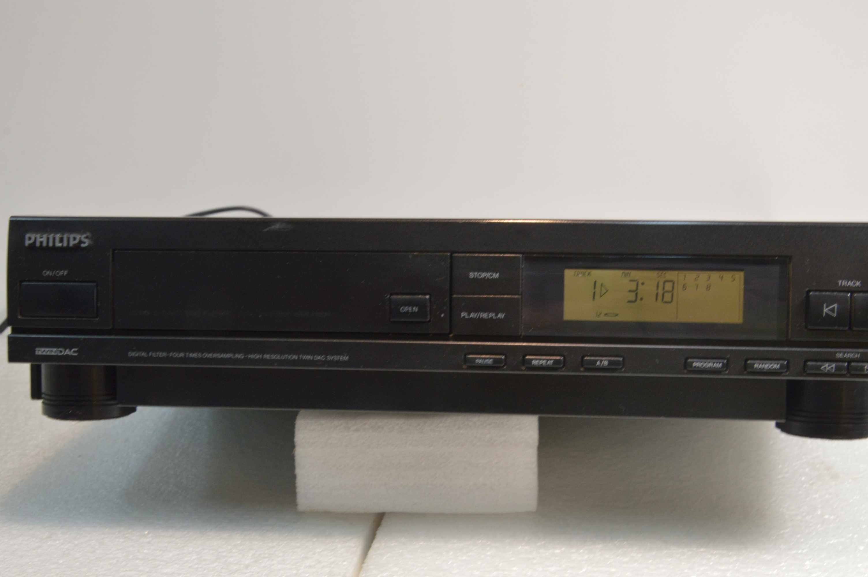 Philips CD210/60R odtwarzacz CD legendarny przetwornik i napęd