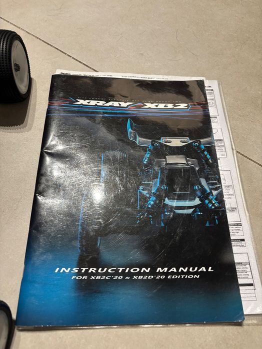 Xray xb2 2020 dużo upgrade i zapasowych części