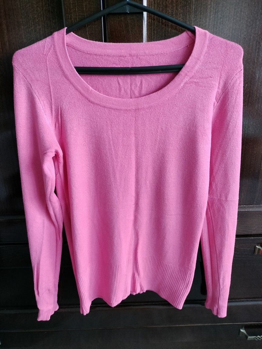 Różowy sweterek s/m