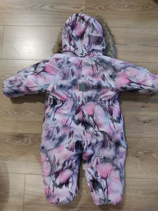 Зимний комбинезон на девочку 80 р-р