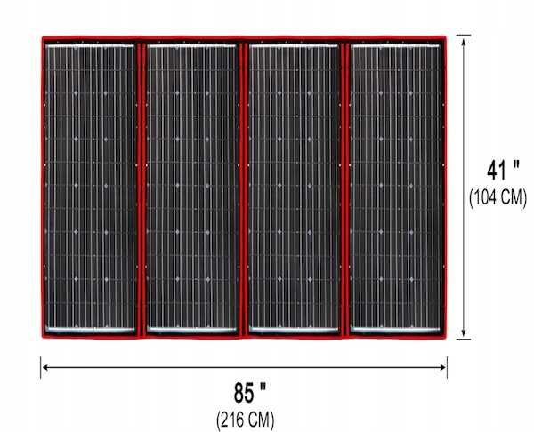 Panel solarny kempingowy 300W, POSIADAMY 110W, 160W, 220W OKAZJA Fotow