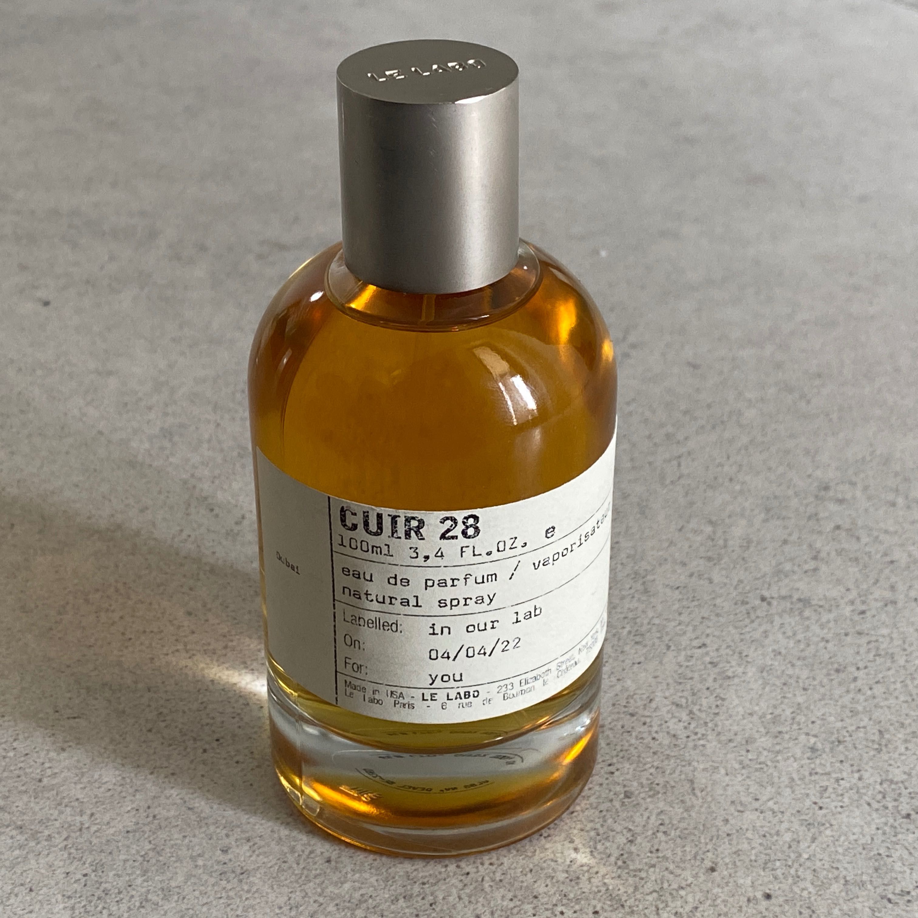 Le Labo Cuir 28 - Dubai City Exclusive EDP 100 ml # UNIKAT #