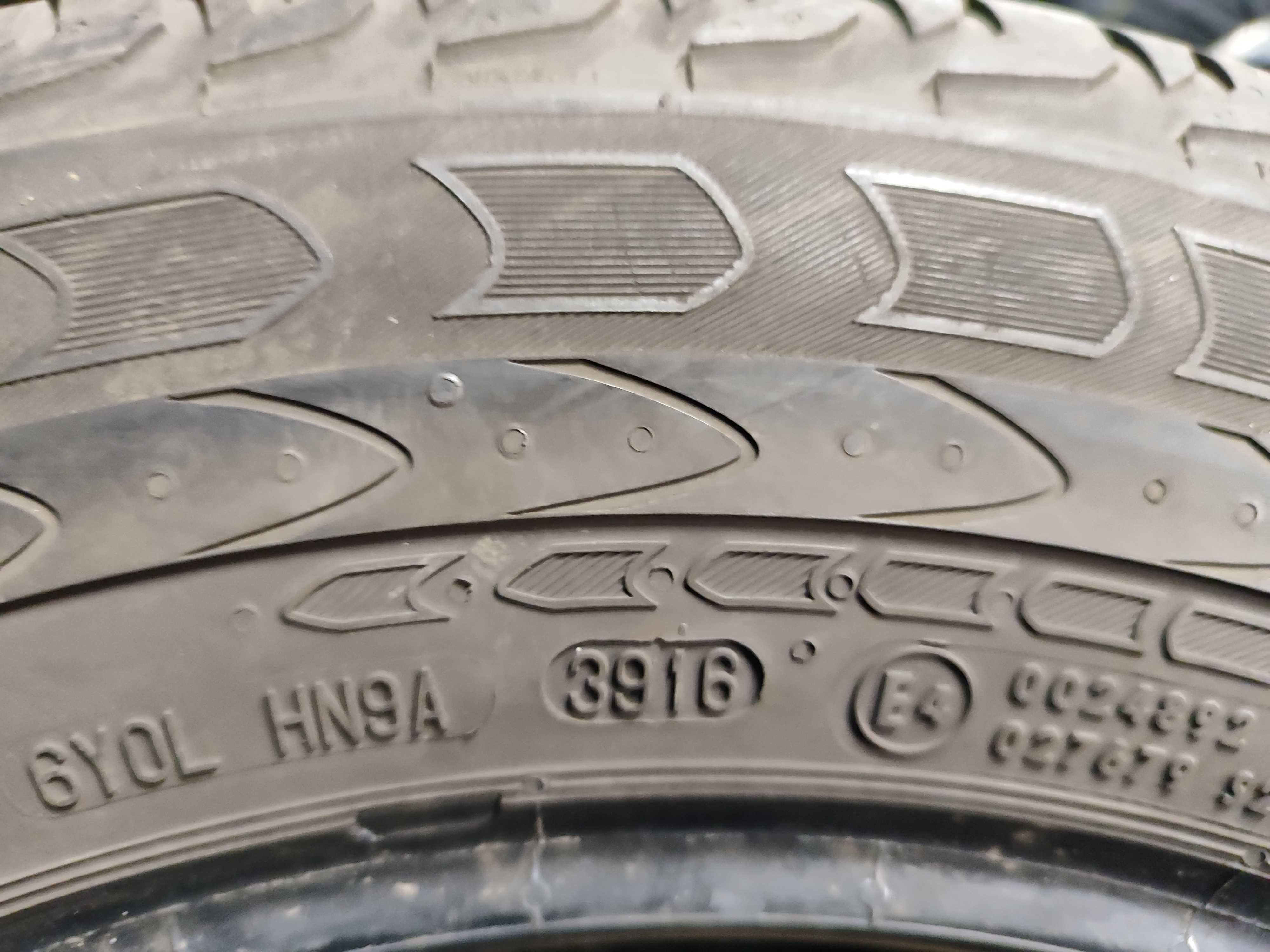 Używane opony letnie 215/65R16C  Continental Vanco 2  wysyłka.