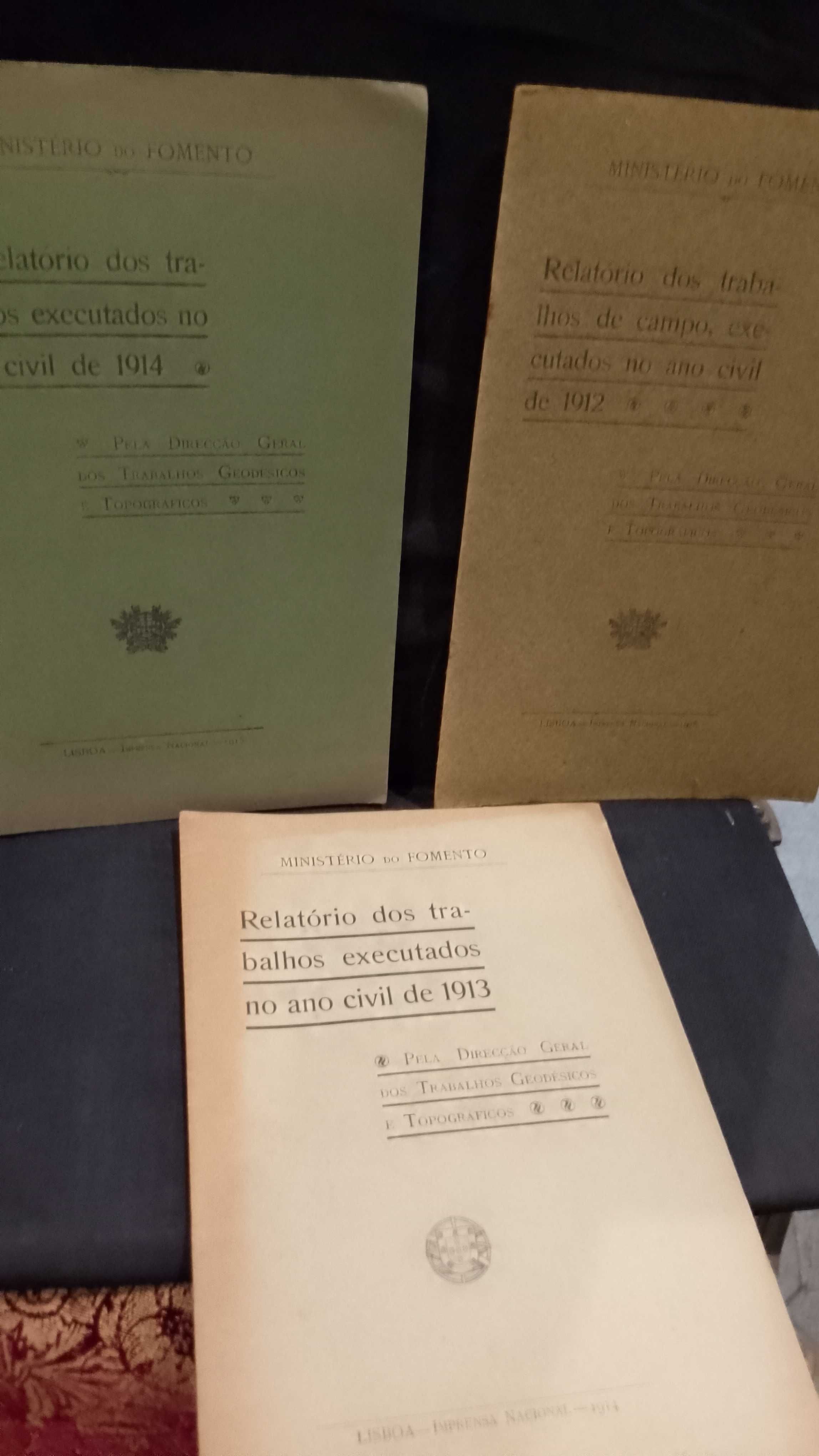 Relatório dos trabalhos executados no ano civil de 1912/13/14