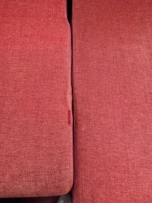 Sofá com chaise longue e dois assentos extensíveis