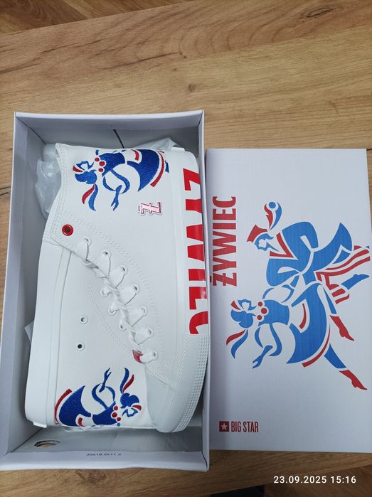 Trampki Big Star Żywiec Męskie Granie r. 40