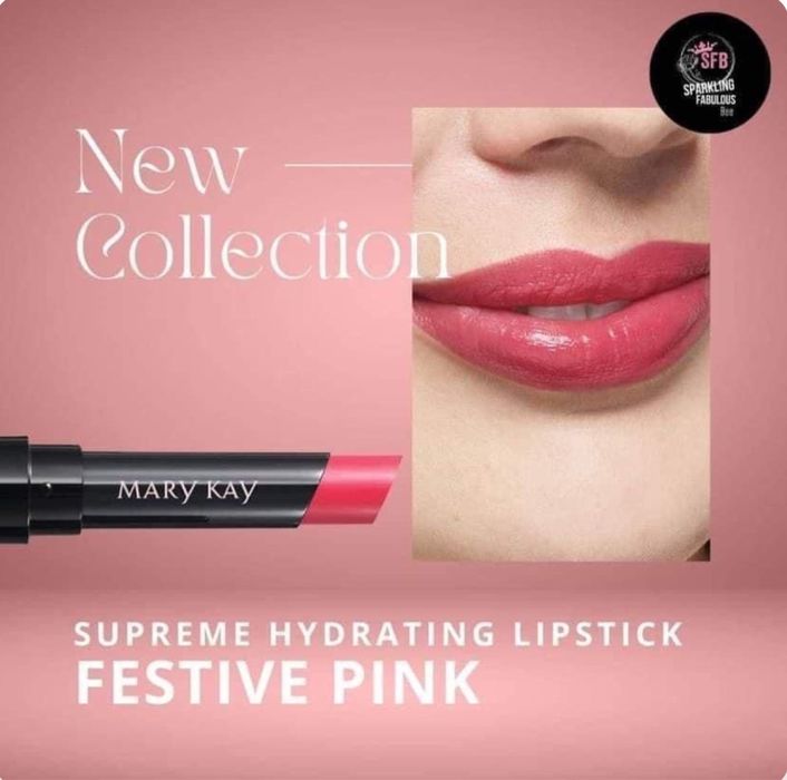 Wyjątkowo Nawilżająca Szminka Supreme Festive Pink (Promienny)