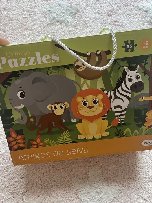 Puzzle “os animais da selva”