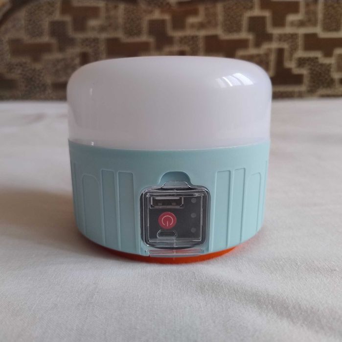 Туристичний кемпінговий ліхтар світлодіодний на сонячній батареї