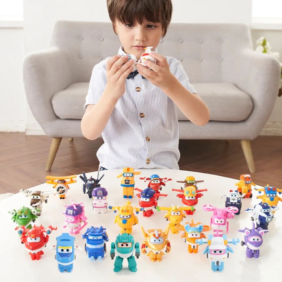 Фігурки трансформери Супер Крила Super Wings Transform-a-bots різні