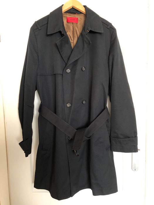 Jesienno-wiosenny płaszcz trencz Hugo Boss, roz. L-XL