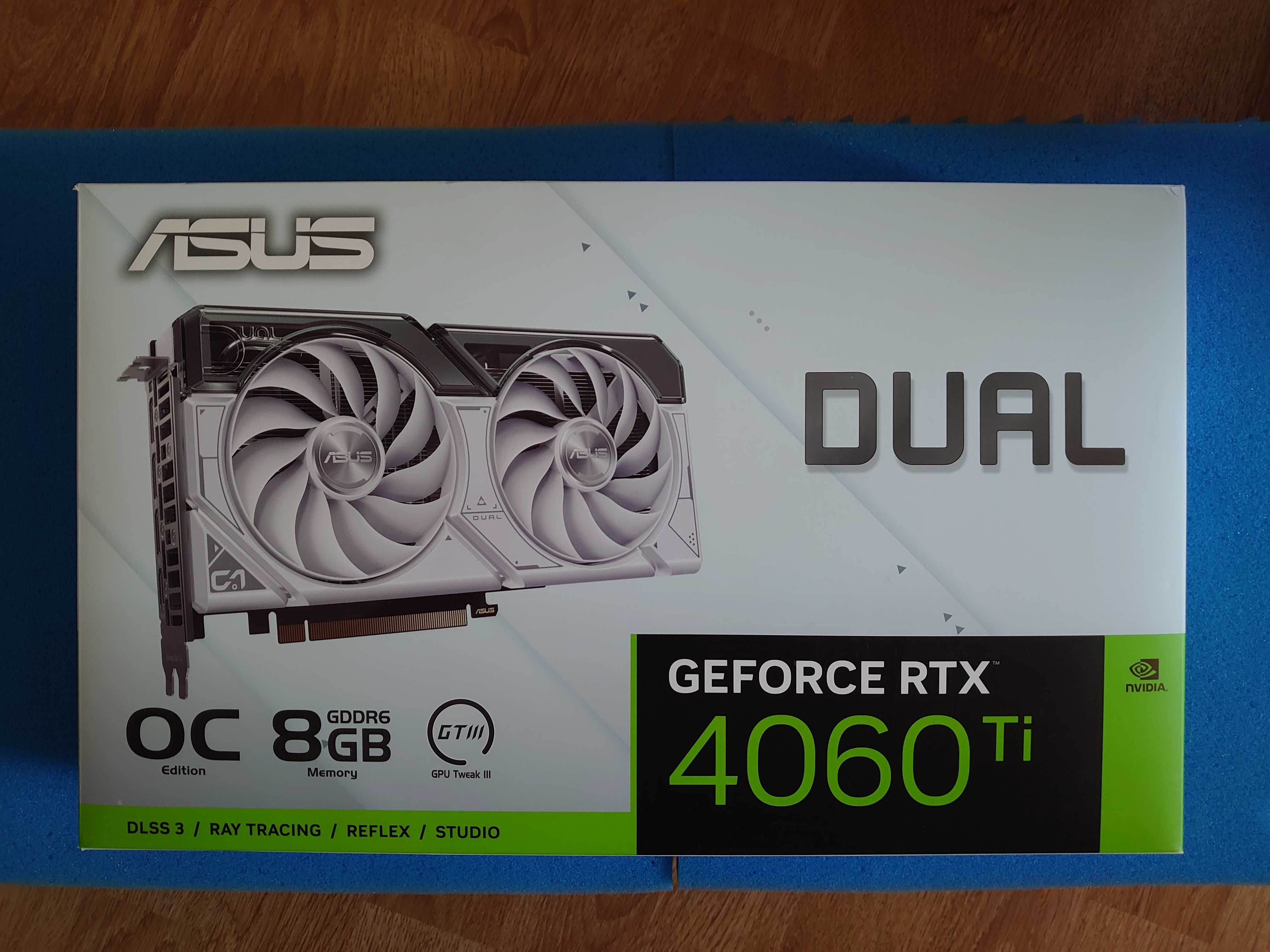 Placa gráfica Asus Dual Nvidia RTX 4060 Ti OC 8GB