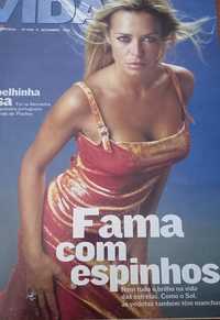 a Playboy portuguesa e Elsa Raposo temas de capa revista 2001