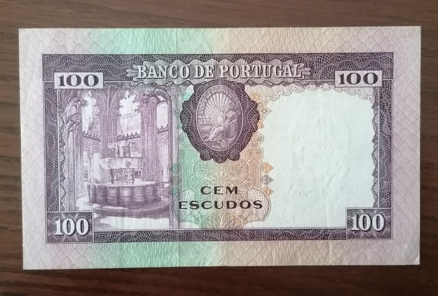 Nota de 100 escudos de Pedro Nunes
