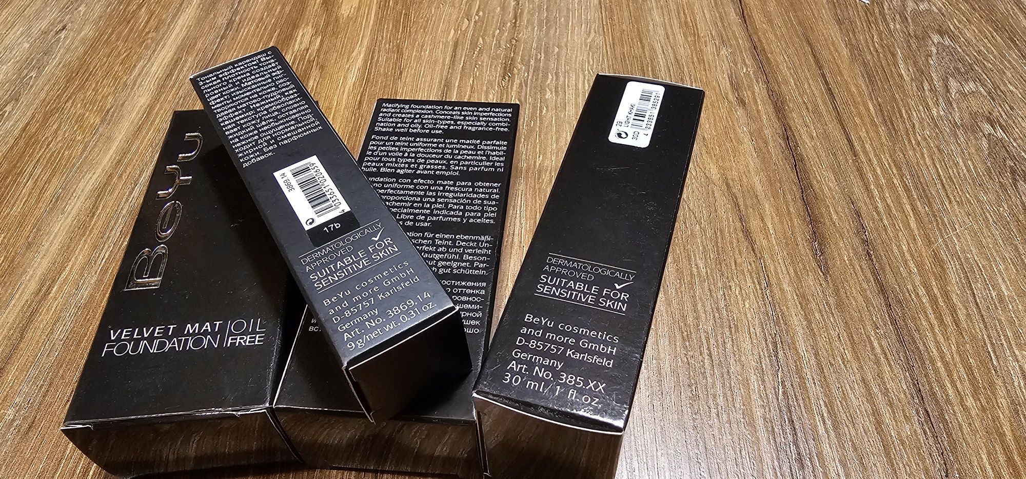 Podkład zestaw BeYu foundation 30ml