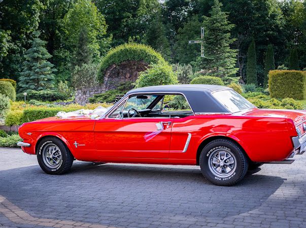 Auto do ślubu - Mustang klasyczny z 1965 roku