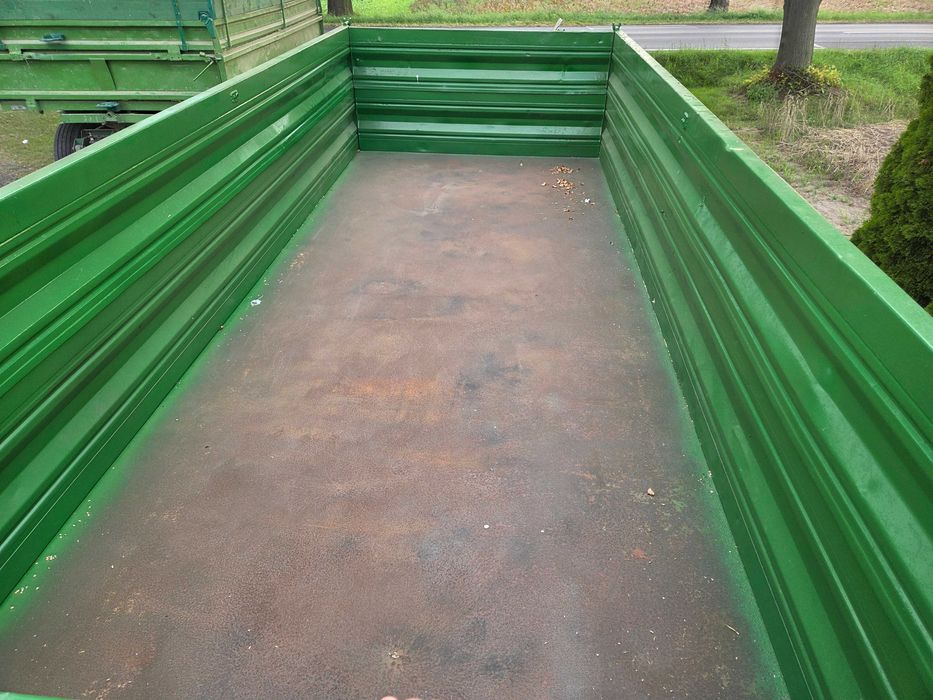 Przyczepa Bruns 8 ton, rolnicza 5x210  niemiecka zarejestrowana .